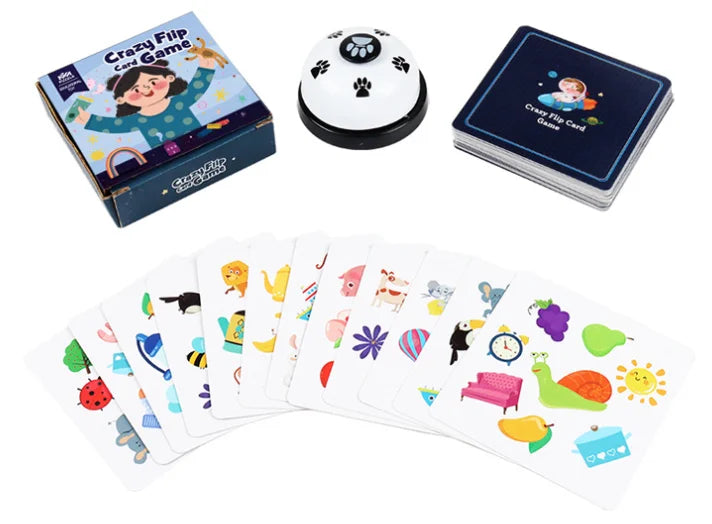 Children Memory Matching Crazy Cards Toys Animal Traffic Cognition Games Early Educational Logical Thinking Toys Brain Training