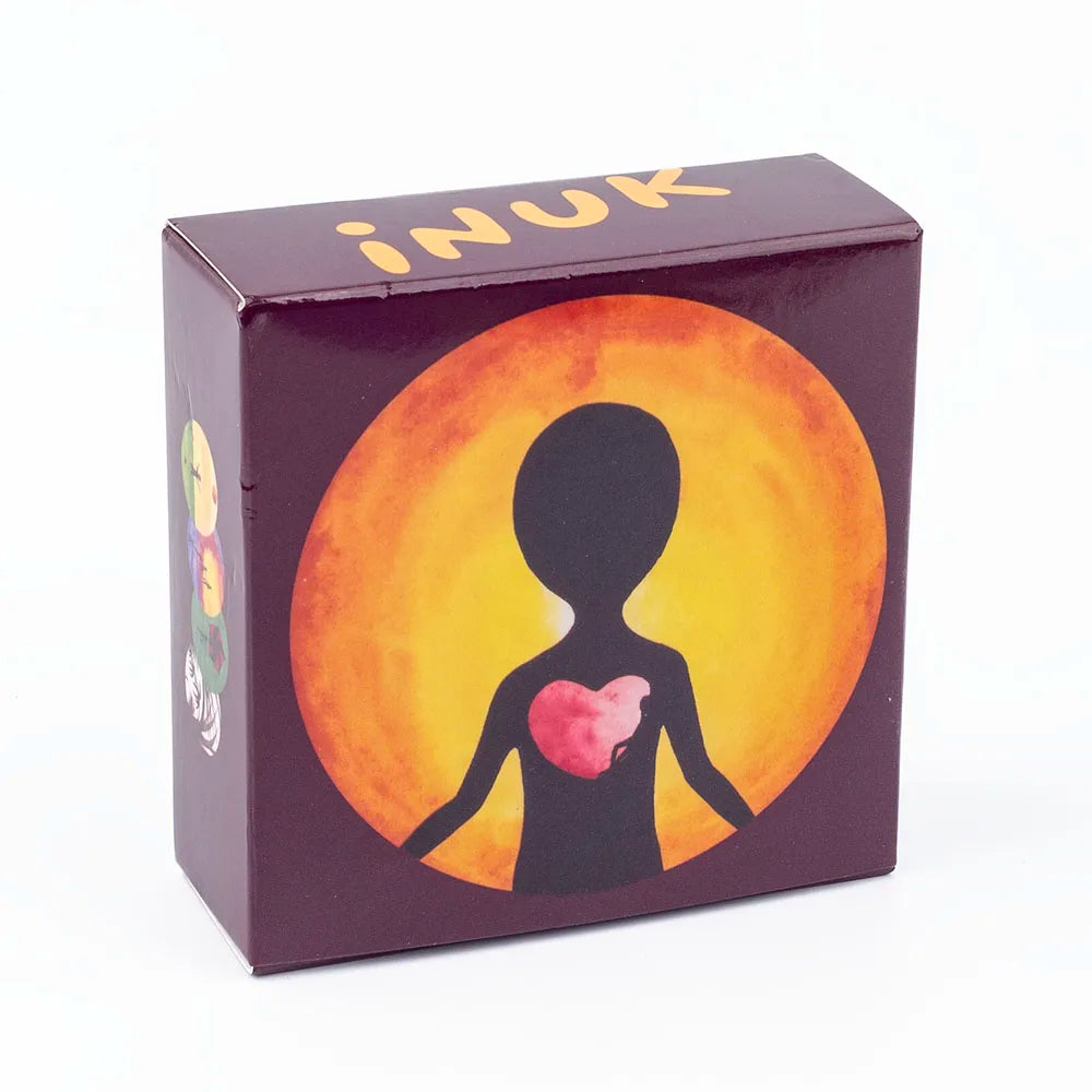INUK 98 Cards Deck Psychology Board Game for Parties Tabletop Group Game 8.4x8.4CM Enhance Precognition Skills and Social