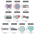 Psychology Collection Enamel Pins Custom Psychologist In Training Brooches Lapel Badge Butterfly Accessories Jewelry Gift