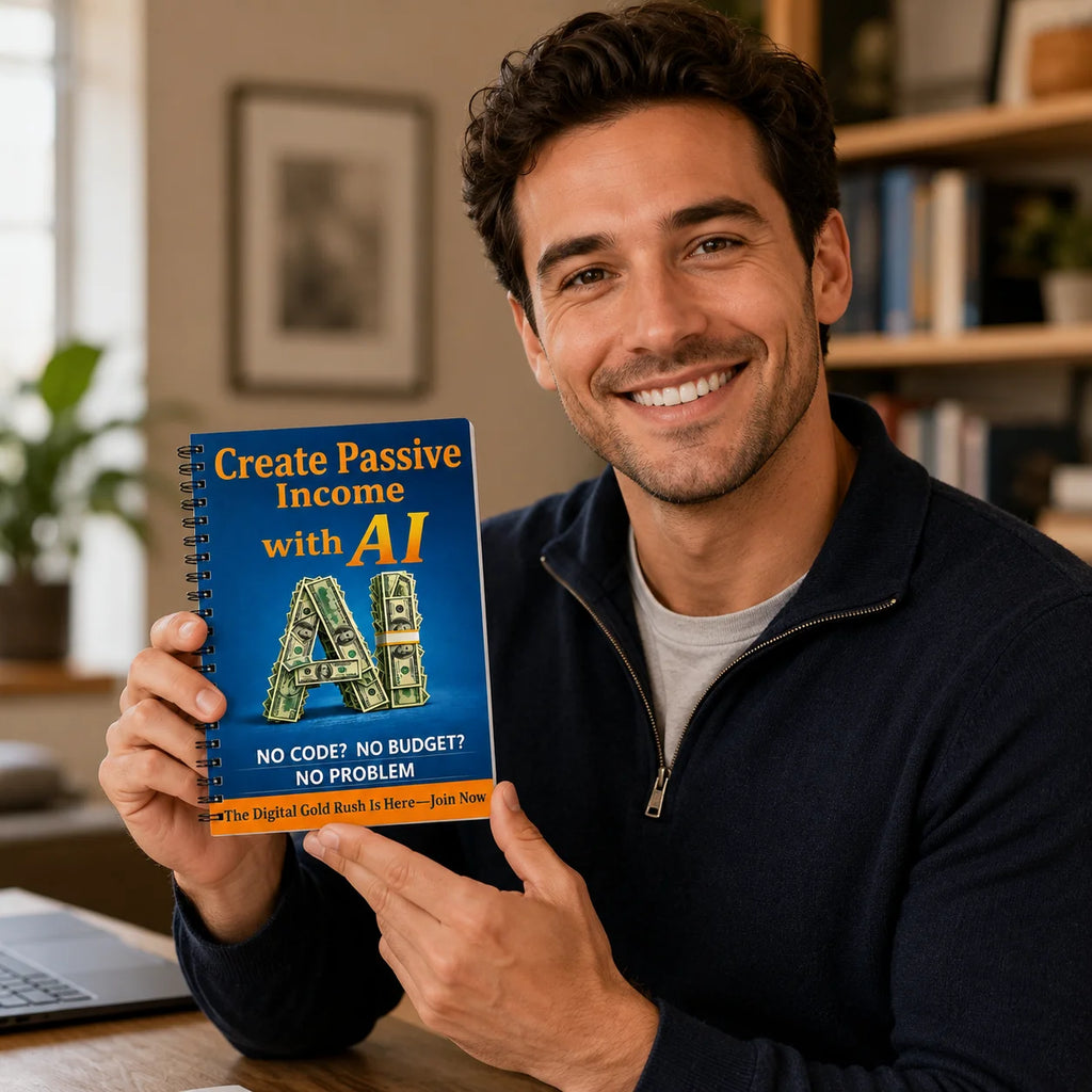 AI Passive Income Guide for Adults Beginner Automated Wealth Creation Make Money Online Side Hustle Book