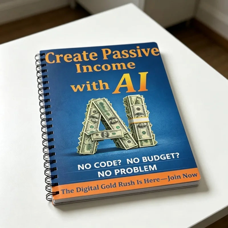 AI Passive Income Guide for Adults Beginner Automated Wealth Creation Make Money Online Side Hustle Book