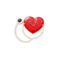 Custom Electrocardiogram Medical Enamel Pins Heartbeat Stethoscope Brooches Lapel Badges Jewelry Gifts For Doctors And Nurses