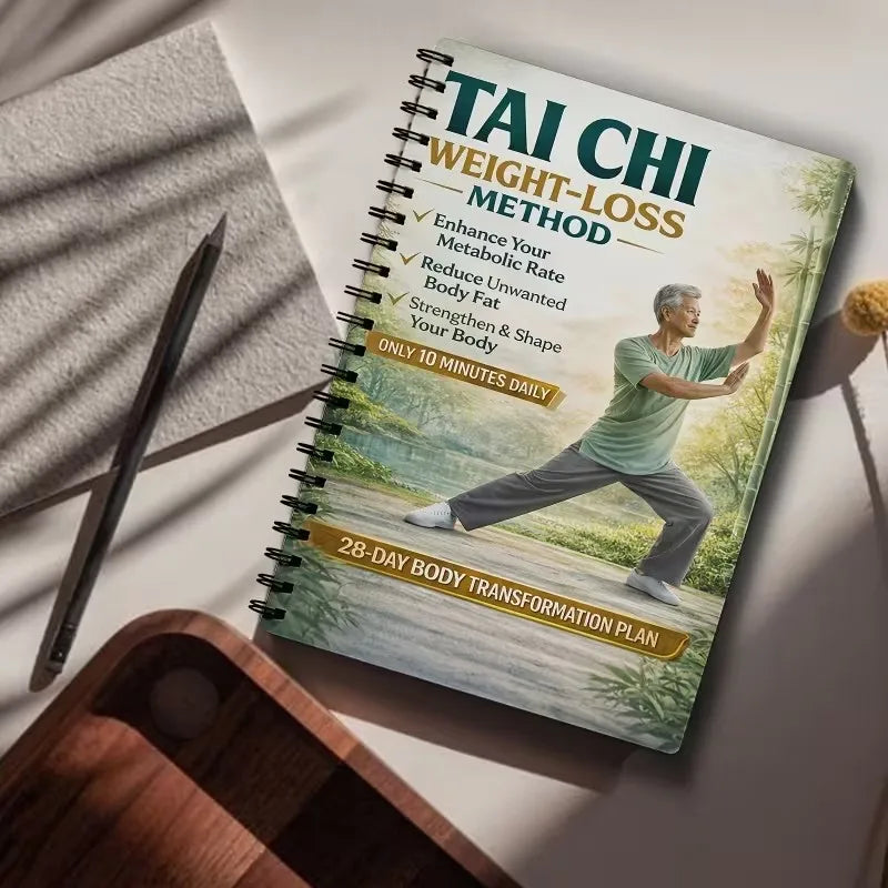 Senior Tai Chi Walking Program Book 28 Day Transformation 10 Minutes Daily Easy Fitness Health Challenge for Seniors
