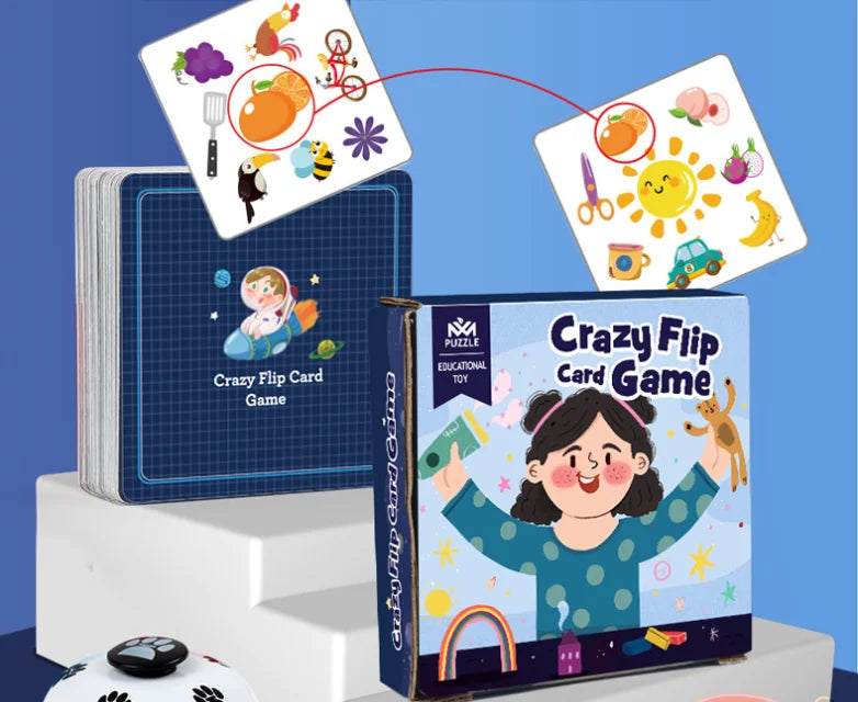 Children Memory Matching Crazy Cards Toys Animal Traffic Cognition Games Early Educational Logical Thinking Toys Brain Training